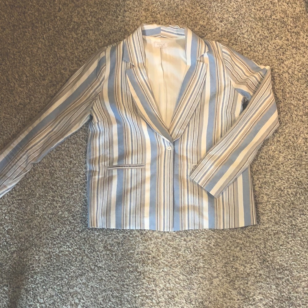 Striped Blazer
